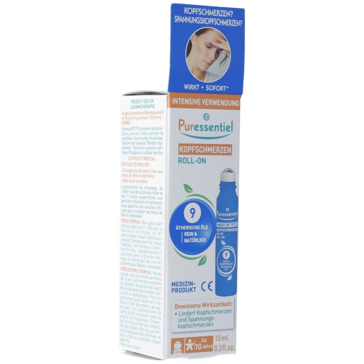 Puressentiel Kopfschmerzen ரோல்-ஆன் 10 மி.லி