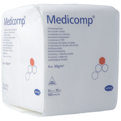 Medicomp 4 fach s30 10x10cm nesterilus