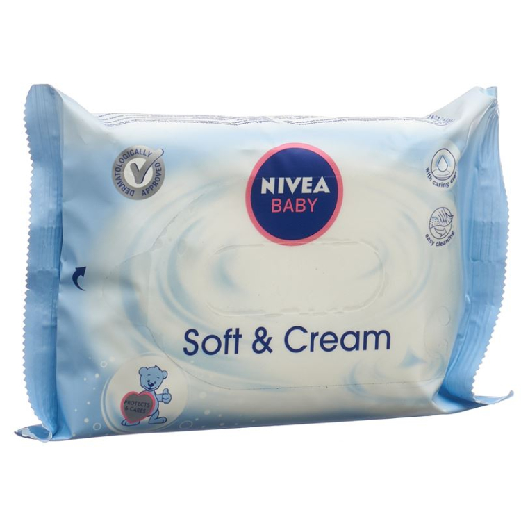 Nivea Baby Yumşaq və Krem Feuchttücher Reisegrösse 20 Stk