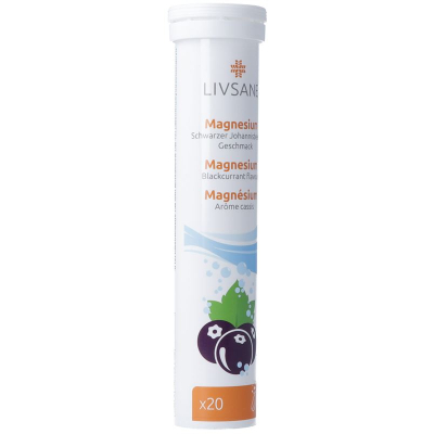 LIVSANE Magnezyum Schwarzer Johannisbeeren