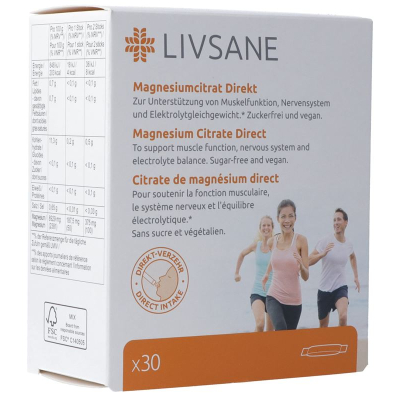 LIVSANE Magnesium Citrate Direct