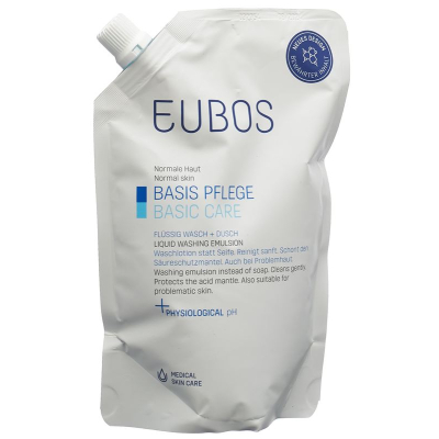 Eubos seife liquiduide unparf blau 리필