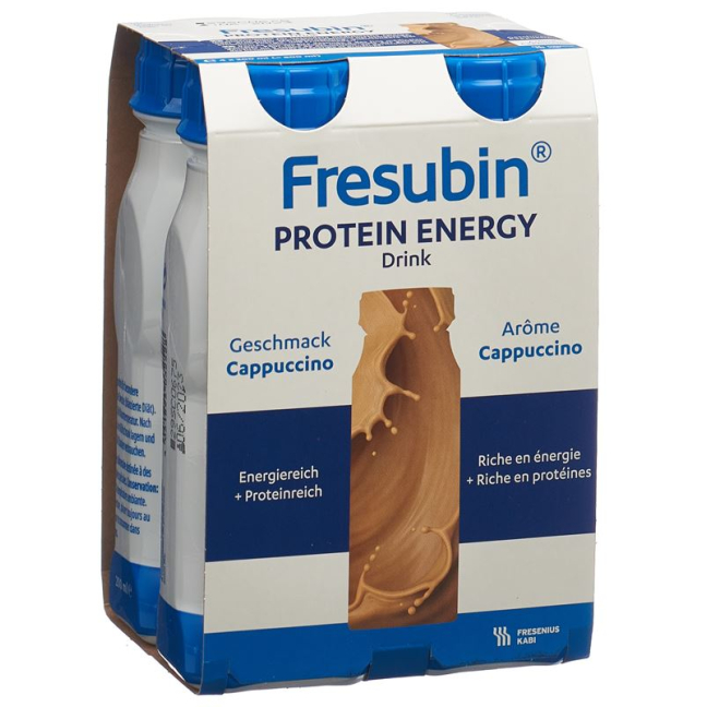 فريسوبين بروتين إنيرجي شراب كابتشينو 4 سوائل 200 مل