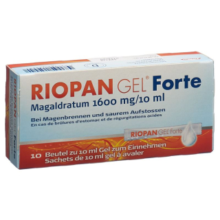 RIOPAN GEL Forte 1600 mg (nouveau)