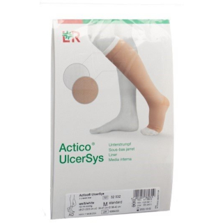 Actico UlcerSys stockings L long white 3 pcs