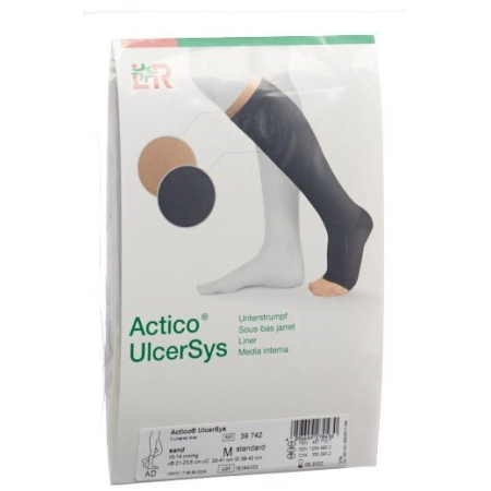 Actico UlcerSys stockings L long sand 3 pcs