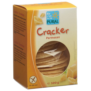 Pural Cracker Parmezán bezlepkový bio 100 g
