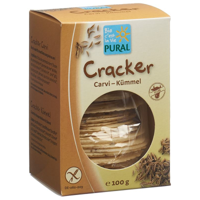 Pural Cracker Caraway Glutensiz 100 q