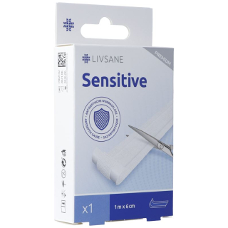 Livsane Premium Sensitive Pflaster 1 م × 6 سم