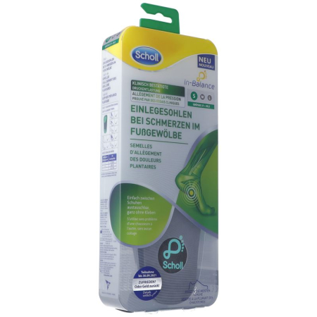 Scholl In-Balance Einlegesohle 37-39.5 - Foot Arch Pain Relief