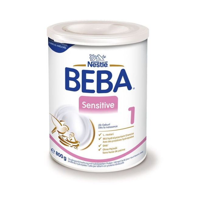 Beba Sensitive 1 ab Geburt Ds 800 г