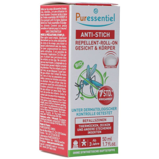 Puressentiel Anti-Sting Repellent Roll-on Organic 50ml