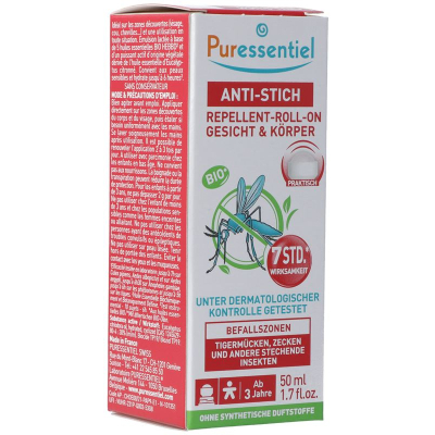 Puressentiel Anti-Stich Abwehrender 롤 온 바이오 50ml