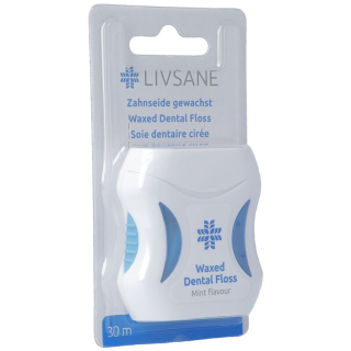 LIVSANE dental floss waxed 30m