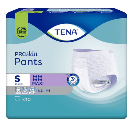 TENA Pants Maxi S - Disposable Adult Diapers for Moderate to Severe Incontinence