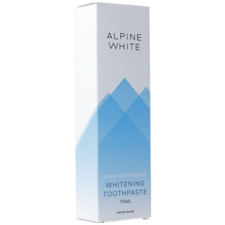 Pasta de dientes blanqueadora Alpine White Alivio de la sensibilidad Tb 75 ml