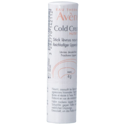 Avene Cold Cream Nutrition reichhaltiger Lippenpflegestift 4 גרם