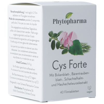 Phytopharma Cys Forte film tablets 40 pcs