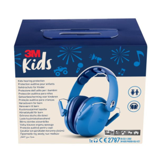 3m peltor earmuffs for children 87-98 db blue
