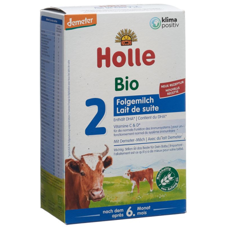 Holle Bio-Folgemilch 2 Plv 600 גרם