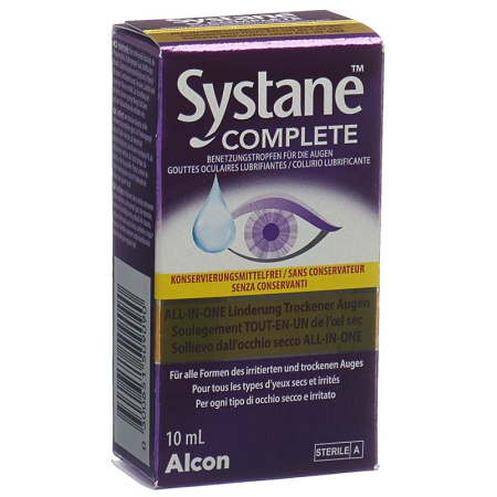 Systane Complete Wetting Drops without preservatives Fl 10 ml