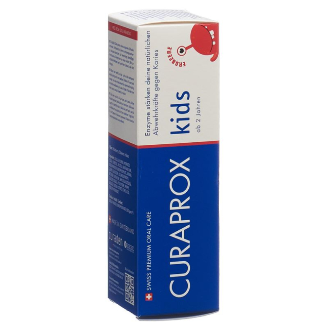 CURAPROX Kids Strawberry Toothpaste | 950ppm F
