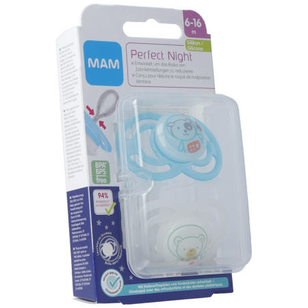 MAM Perfect Night Nuggi silicona 0-6 meses 2uds comprar online