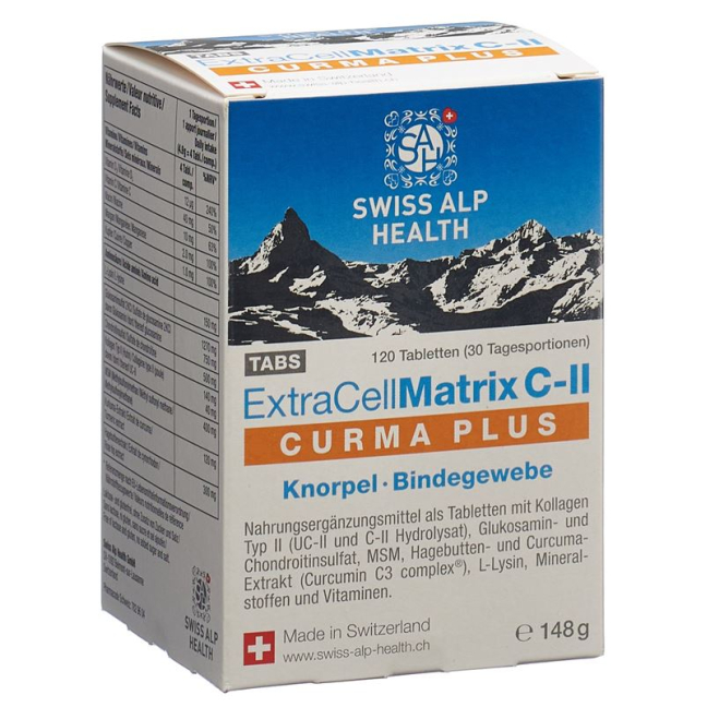 Extra Cell Matrix C-II Curma Plus Knorpel, Bindegewebe Ds 120 Stk
