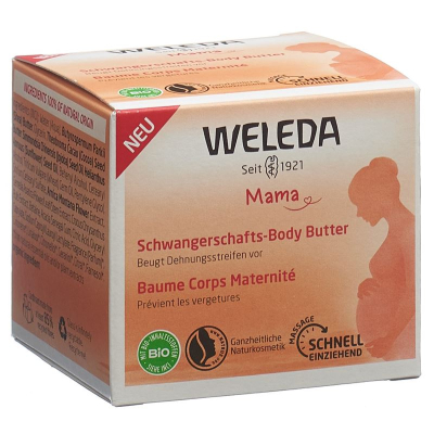 Weleda Schwangerschafts-Körperbutter Glas 150 g