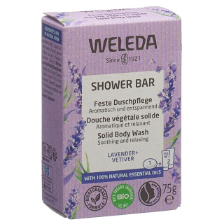 WELEDA Feste Duschpflege Levendula+Vetiver