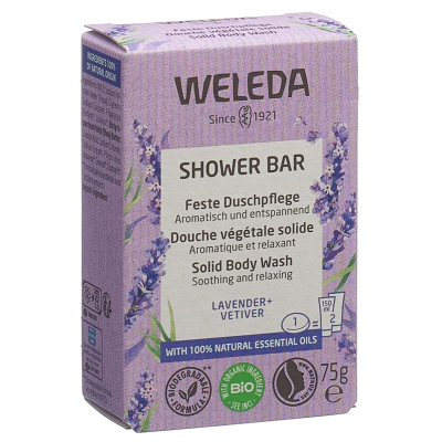 WELEDA Feste Duschpflege Levanduľa+Vetiver