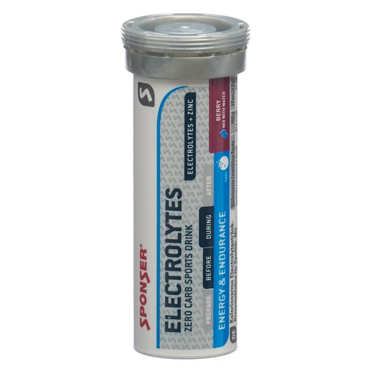 Sponser Electrolytes Tabs ベリー 10 x 4.5 g