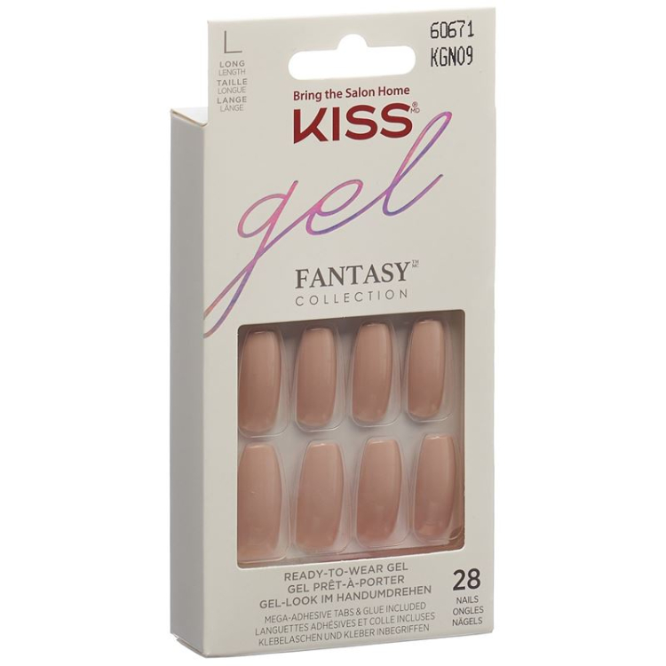 Kiss Gel Fantasy Nail Kit Absolutely Fabulous