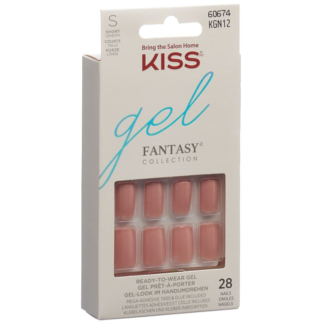 Kiss Gel Nail Kit Fantasy Ribbons