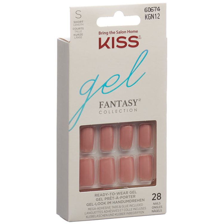 Kiss Gel Nail Kit Fantasy Ribbons