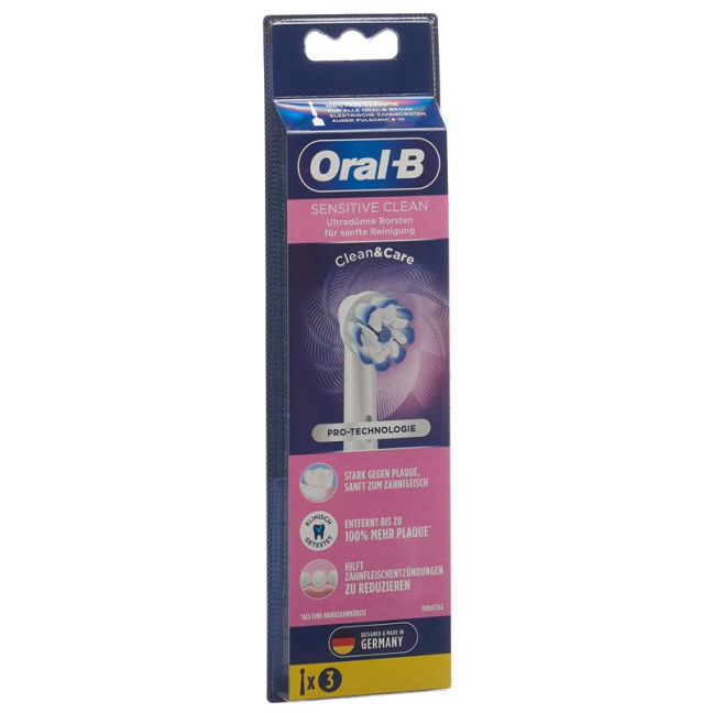 Oral-B Aufsteckbursten Sensitive Clean 3 Stk