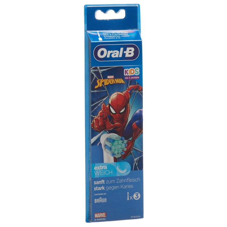 ORAL-B Aufsteckbürsten Anak Spiderman