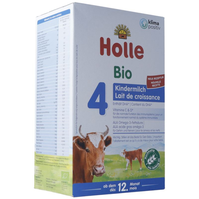 HOLLE Bio-Kindermilch 4 Plv - Organic Milk Powder for Children