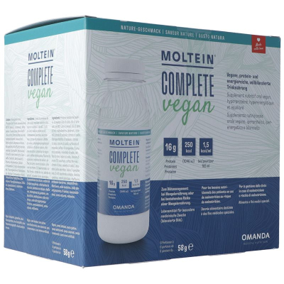 Moltein complete vegan nature 6 fl 58 g