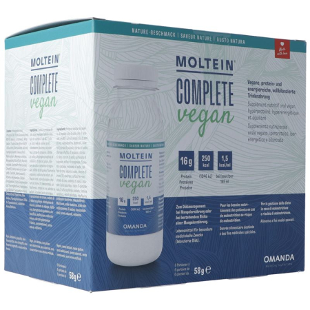 Moltein Lengkap Sifat Vegan 6 Fl 58 g