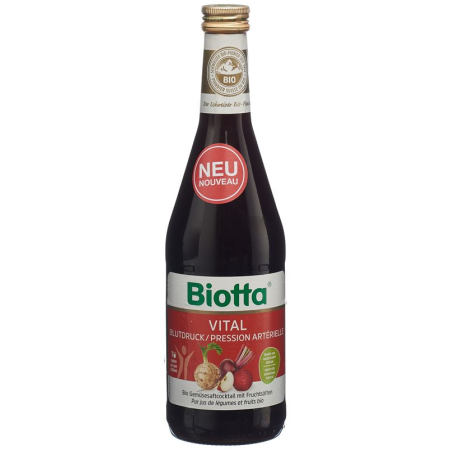 BIOTTA Vital Blutdruck Bio - Organic Juice for Healthy Blood Pressure Levels