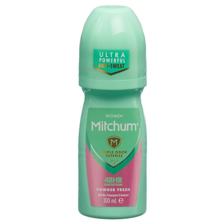 Revlon Mitchum puder proti potenju Fresh Woman Roll-on 100 ml