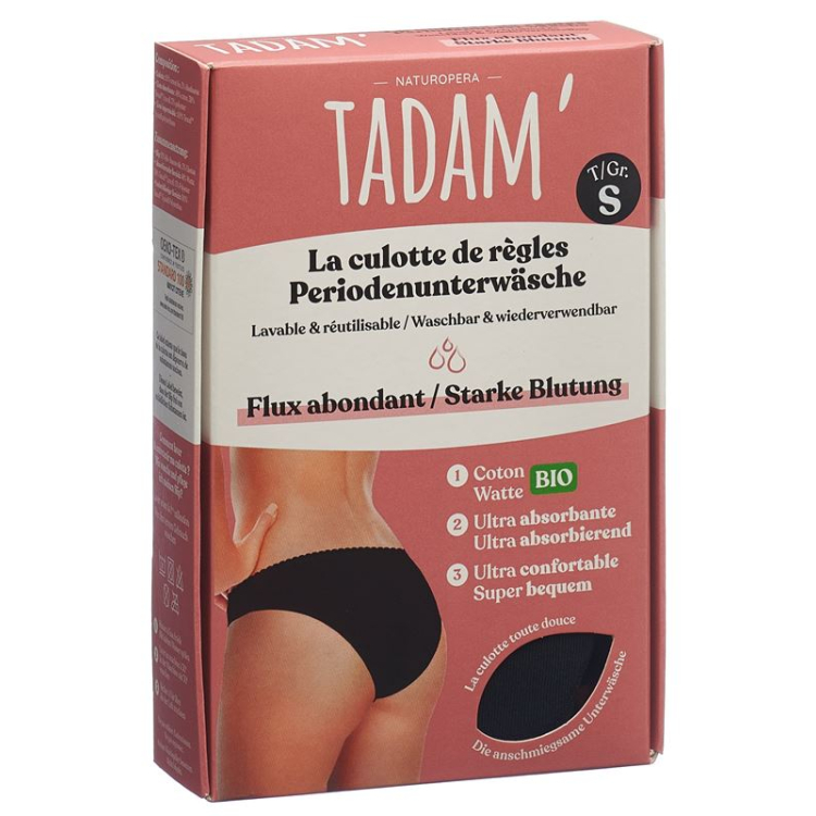 TADAM პერიოდის საცვლების მძიმე სისხლდენა S