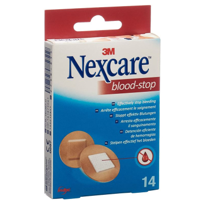 3M NEXCARE Blood-Stop Pflaster rund