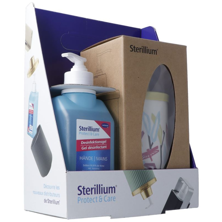 STERILLIUM Paket MIA çiçekli gri+475ml