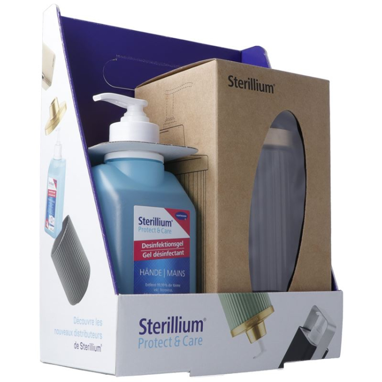 Zestaw STERILLIUM EMMA szary+475ml