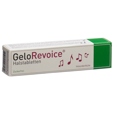 GeloRevoice Throat Lozenges Elderberry 20 pcs