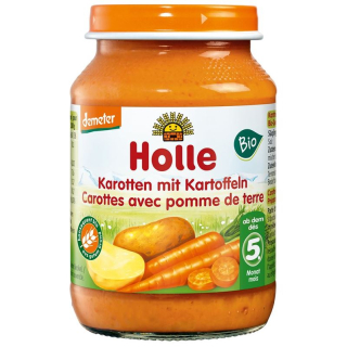 Holle morkos su bulvėmis demeter ekologiška 190 g