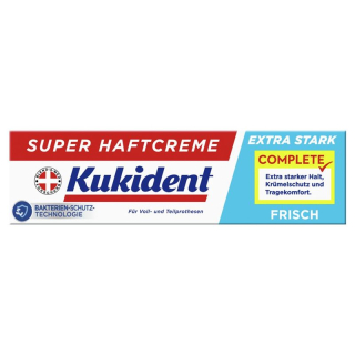 Kukident adhesive cream extra strong fresh 47 g