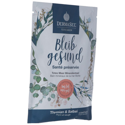 DermaSel Kristallbad bleib gesund deutsch französisch bag 60 ក្រាម